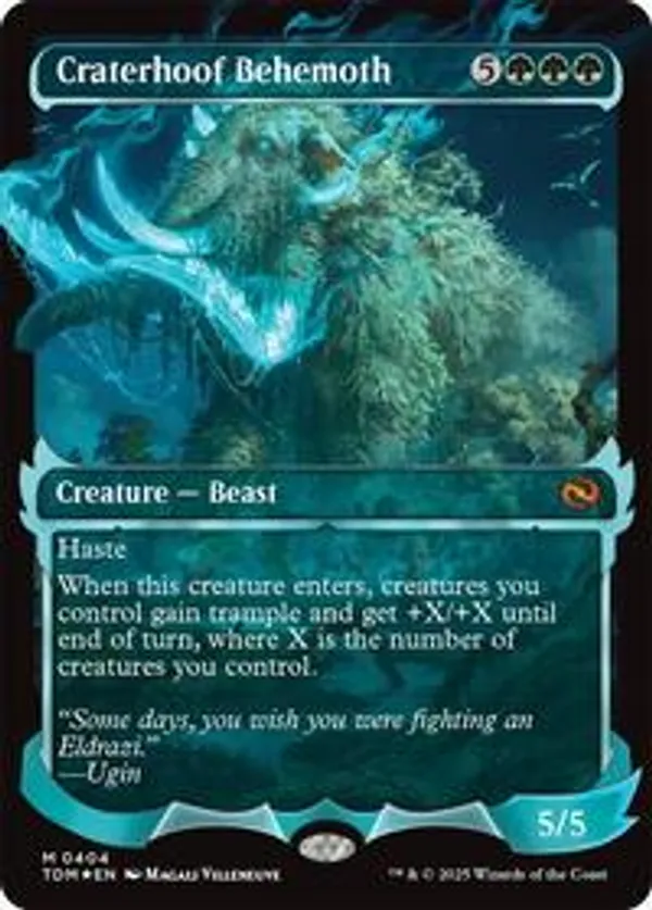 (image for) Craterhoof Behemoth (Foil)
