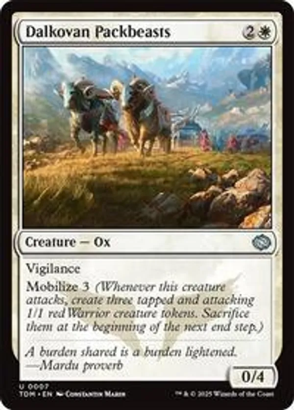 (image for) Dalkovan Packbeasts (Foil)