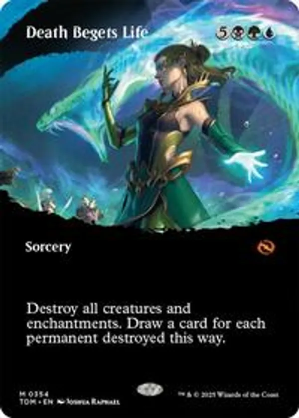(image for) Death Begets Life (Borderless) (Foil)