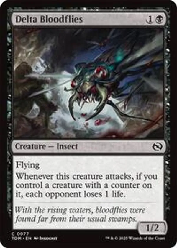 (image for) Delta Bloodflies (Foil)