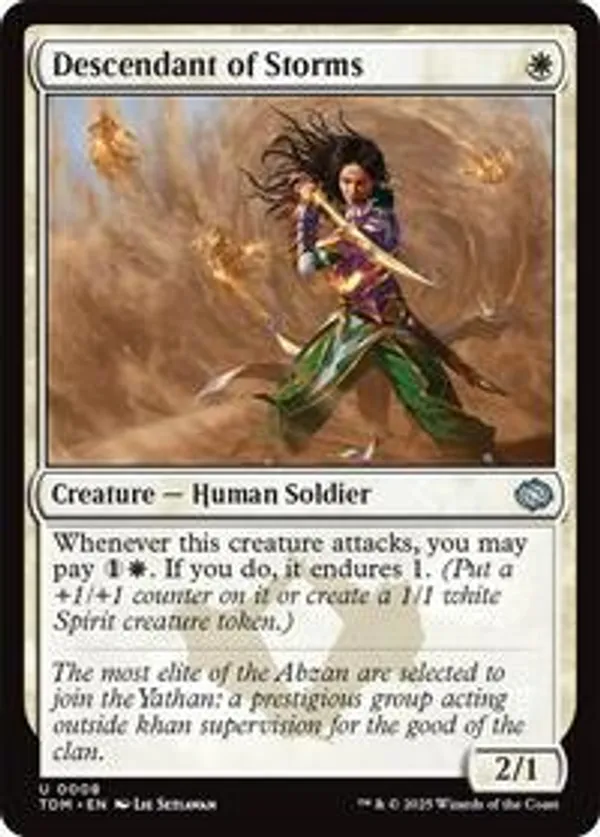 (image for) Descendant of Storms (Foil)