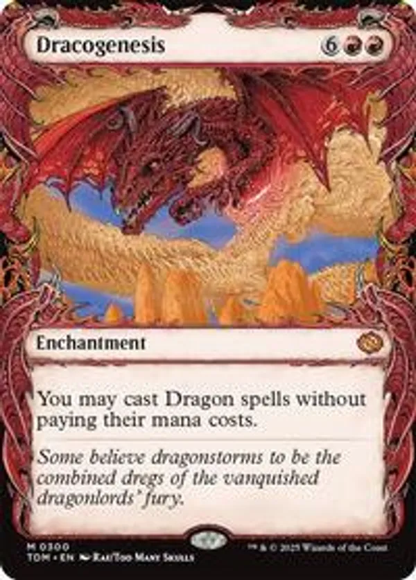 (image for) Dracogenesis (0300) (Showcase) (Foil)