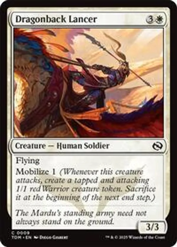 (image for) Dragonback Lancer (Foil)
