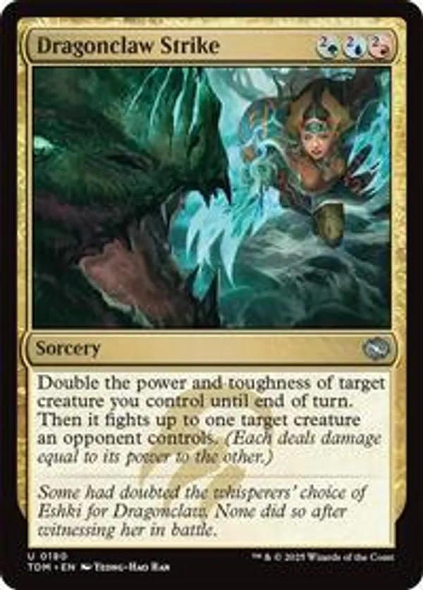 (image for) Dragonclaw Strike (Foil)
