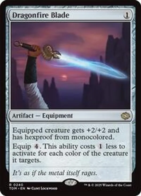 (image for) Dragonfire Blade (Foil)
