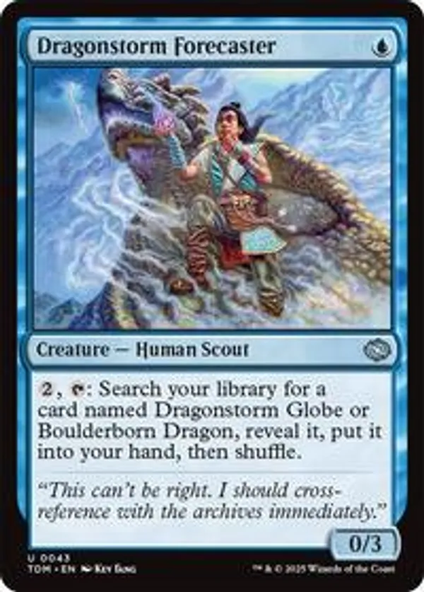 (image for) Dragonstorm Forecaster (Foil)