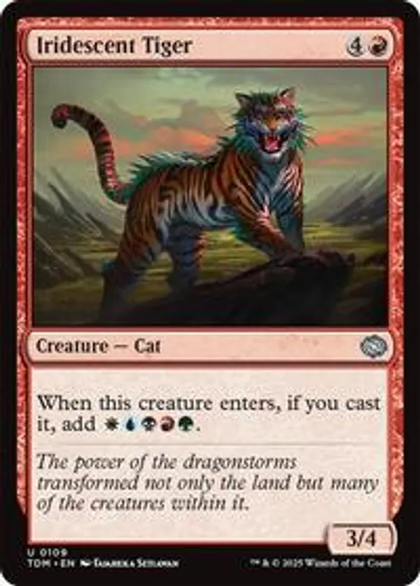 (image for) Iridescent Tiger