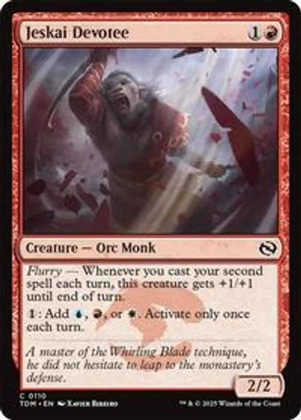 (image for) Jeskai Devotee
