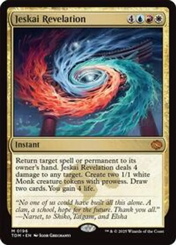 (image for) Jeskai Revelation