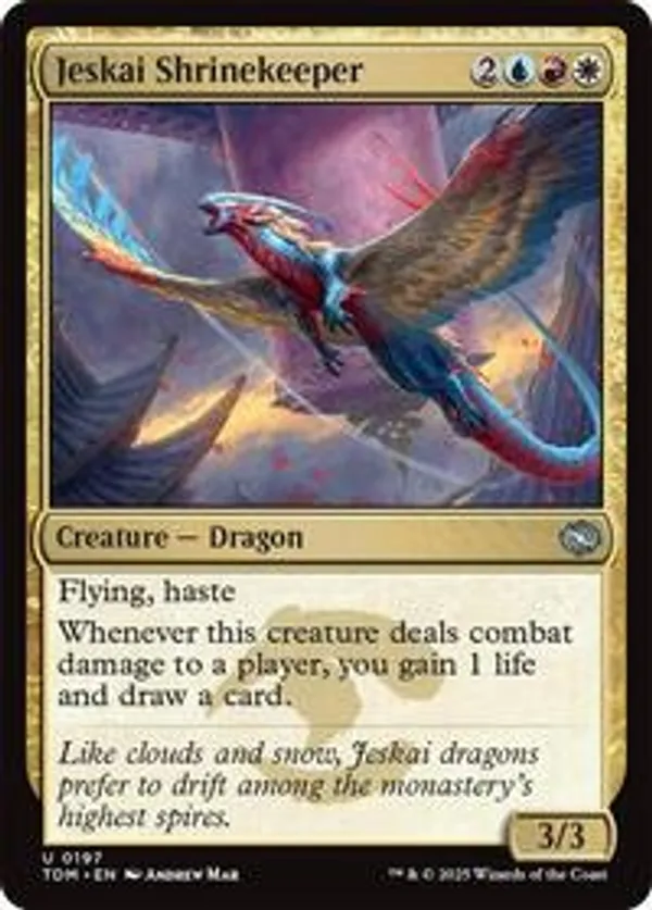 (image for) Jeskai Shrinekeeper