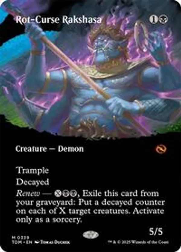 (image for) Rot-Curse Rakshasa (Borderless)
