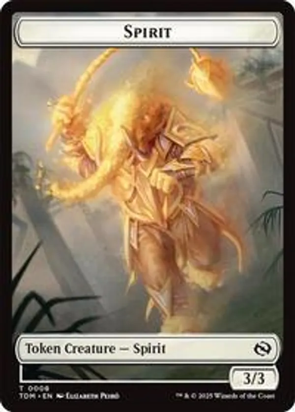(image for) Spirit (0008) // Spirit (0009) Double-Sided Token