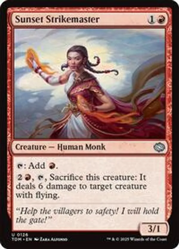 (image for) Sunset Strikemaster