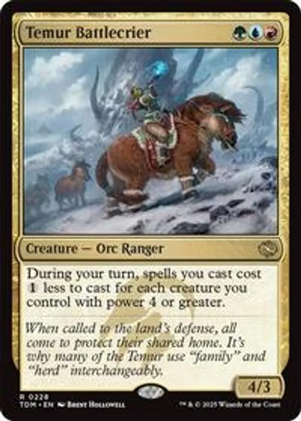(image for) Temur Battlecrier