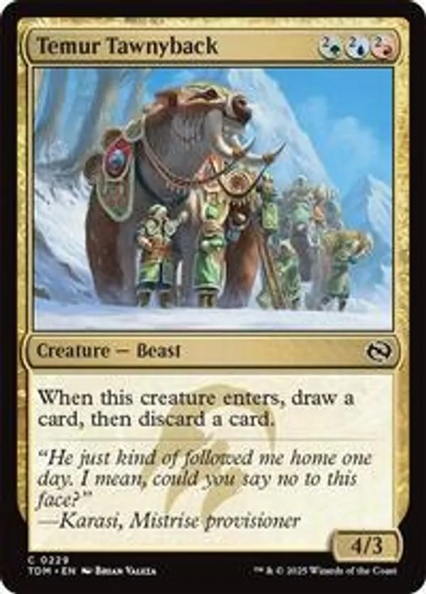 (image for) Temur Tawnyback