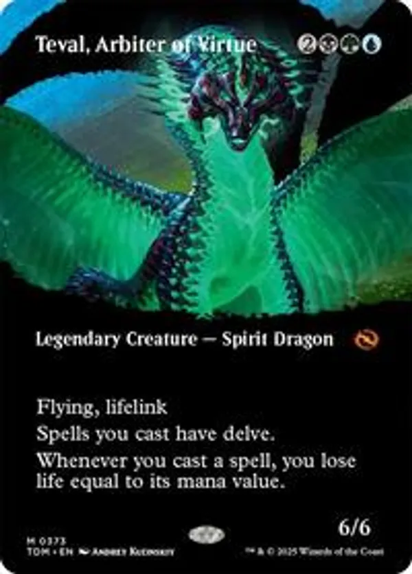 (image for) Teval, Arbiter of Virtue (Borderless)