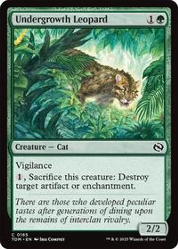 (image for) Undergrowth Leopard (Foil)