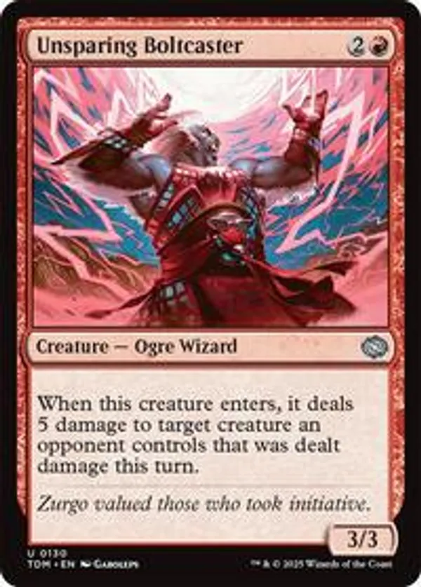 (image for) Unsparing Boltcaster (Foil)