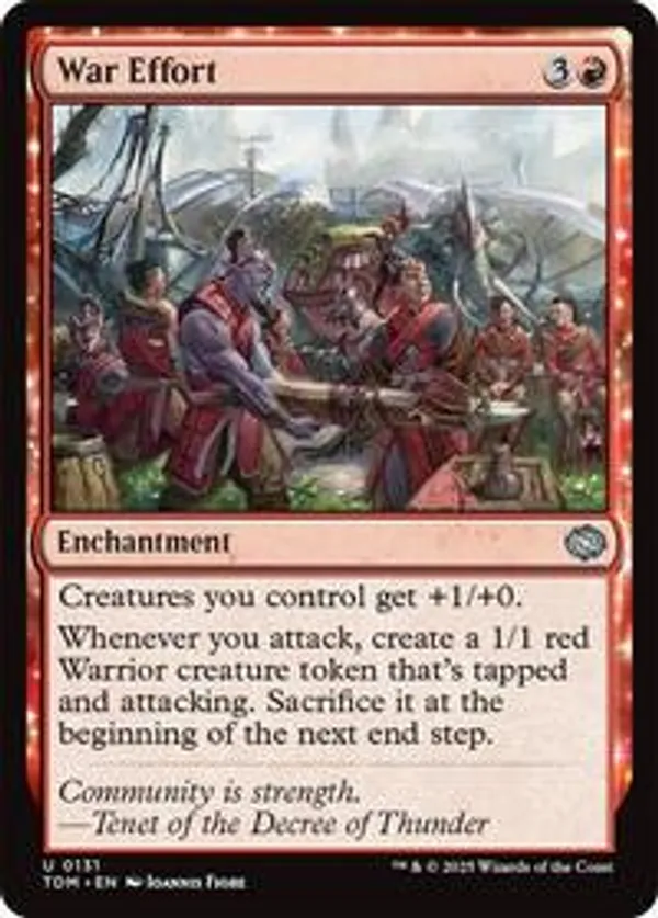 (image for) War Effort (Foil)
