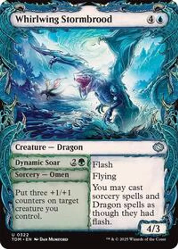 (image for) Whirlwing Stormbrood (Showcase) (Foil)