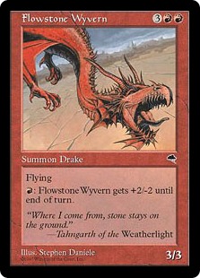 (image for) Flowstone Wyvern