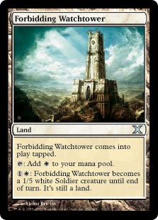 (image for) Forbidding Watchtower