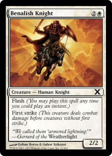 (image for) Benalish Knight (Foil)