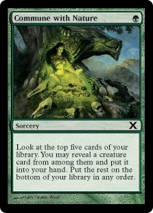 (image for) Commune with Nature (Foil)