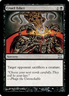 (image for) Cruel Edict (Foil)