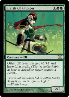 (image for) Elvish Champion (Foil)
