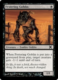 (image for) Festering Goblin (Foil)