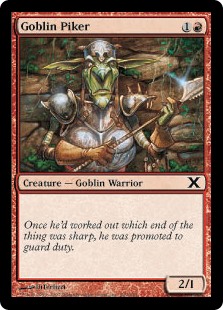 (image for) Goblin Piker (Foil)