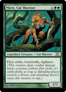 (image for) Mirri, Cat Warrior (Foil)