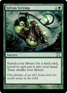 (image for) Sylvan Scrying (Foil)