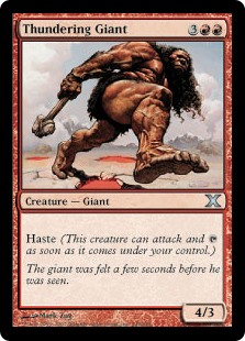 (image for) Thundering Giant (Foil)