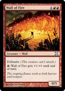 (image for) Wall of Fire (Foil)