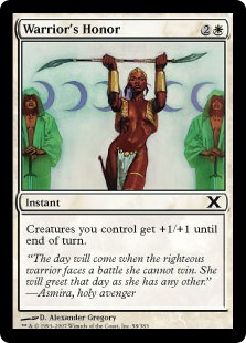 (image for) Warrior's Honor (Foil)