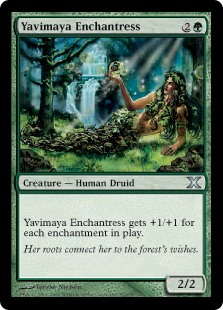 (image for) Yavimaya Enchantress (Foil)