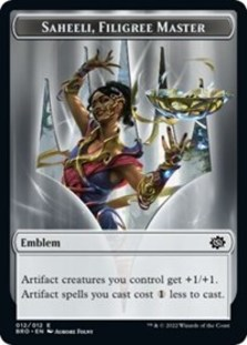 (image for) Emblem - Saheeli, Filigree Master
