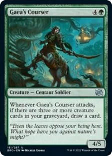 (image for) Gaea's Courser (Foil)