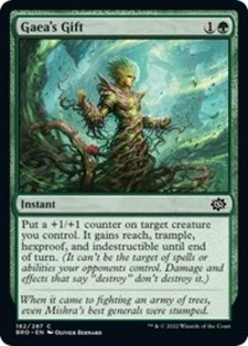 (image for) Gaea's Gift (Foil)