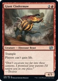 (image for) Giant Cindermaw (Foil)