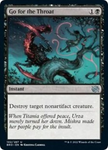 (image for) Go for the Throat (Foil)