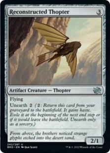 (image for) Reconstructed Thopter