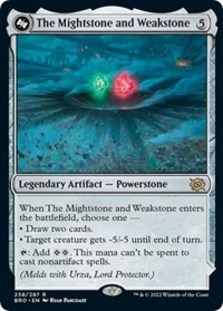(image for) The Mightstone and Weakstone (Foil)