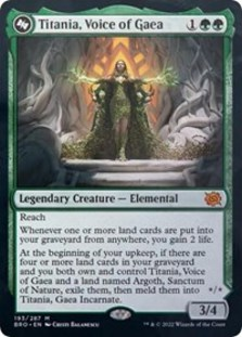 (image for) Titania, Voice of Gaea (Foil)