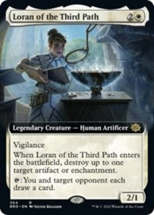 Loran of the Third Path (Extended Art) (Foil)