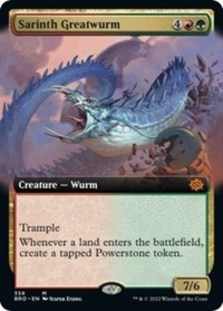 (image for) Sarinth Greatwurm (Extended Art)