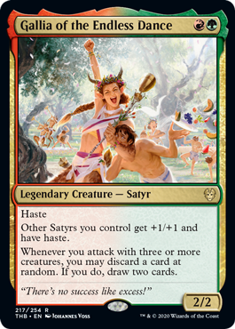 (image for) Gallia of the Endless Dance (Foil)