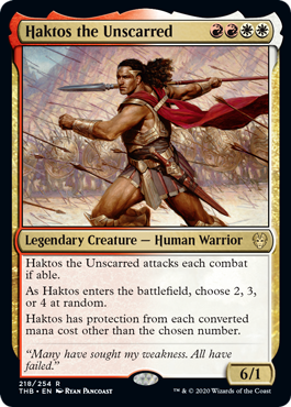 (image for) Haktos the Unscarred (Foil)